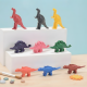 Dinosaur Shaped Crayon Set 9 Colors